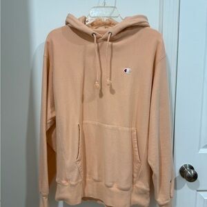 Champion Men's Reverse Weave Peach Hoodie